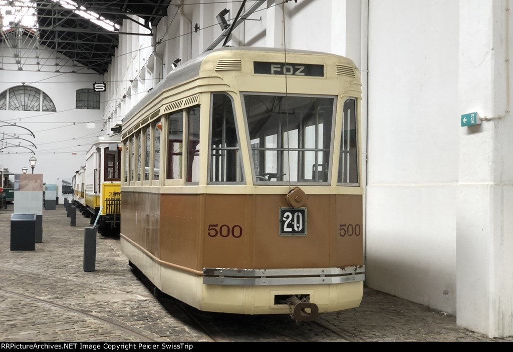 Historic streetcars in Porto